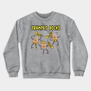 Trumpet Rocks Crewneck Sweatshirt